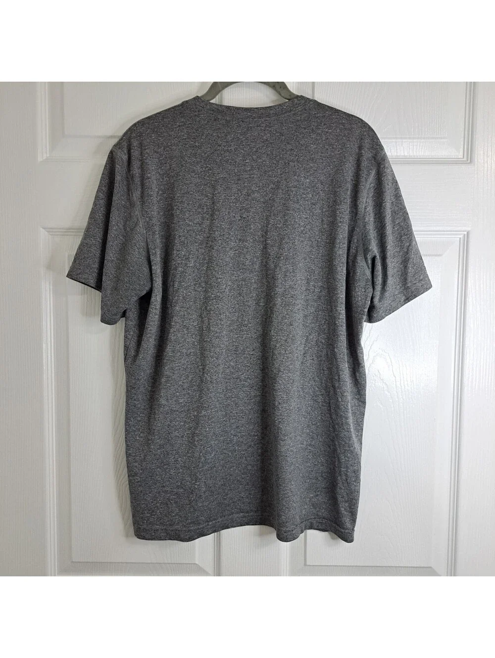 Adidas Gray Climalite Short Sleeve Athletic T-shirt Mens Size L